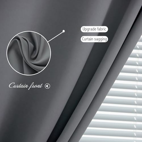 Portable Light Blocking Curtains Self Stick Design Removable Adhesive Window - Image 6