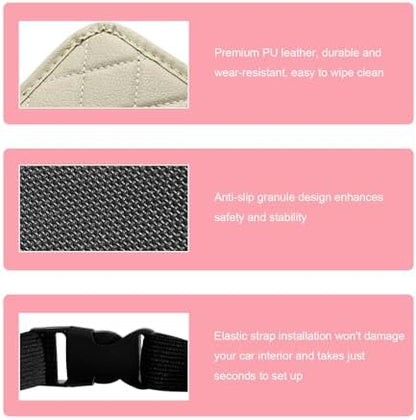 Car Seat Back Organizer, Waterproof Leather Auto Backseat Storage Pocket - Image 3