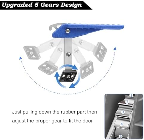 COWVIE Foldable Car Door Step Stand Pedal - Image 3