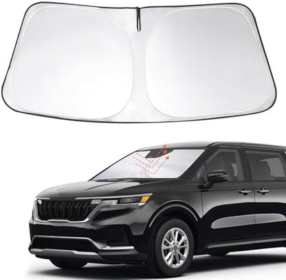 Windshield Sun Shade Sunshade for 2022-2025 2026 Kia Carnival by LHFLIVE