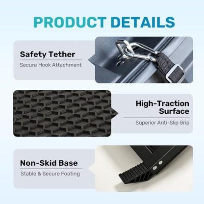 Heeyoo 91" Extra Long Dog Ramp for Car SUV Truck - Image 4