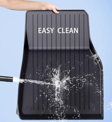 Compatible with 2026 Tesla Model Y L 6 Seater Floor Mats 3 Row TPE & Trunk Mat - Image 5