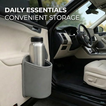 Craedli Car Door Cup Holder, Clip-On Back Seat Hanging Storage Bag - Image 5