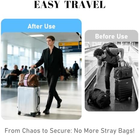 Multi Use Strong Adjustable Luggage Connector Straps - Image 4