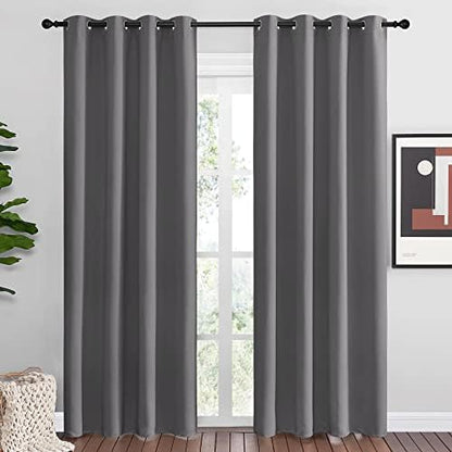 NICETOWN Gray Blackout Curtains by NICETOWN