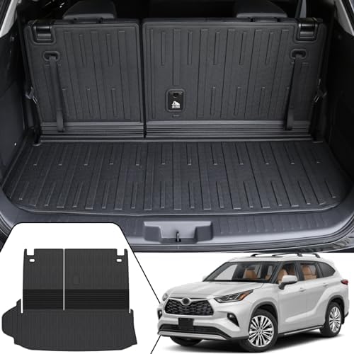Cargo Mat for Toyota Highlander Hybrid/Gas 2020-2026 Accessories by JOULARISE
