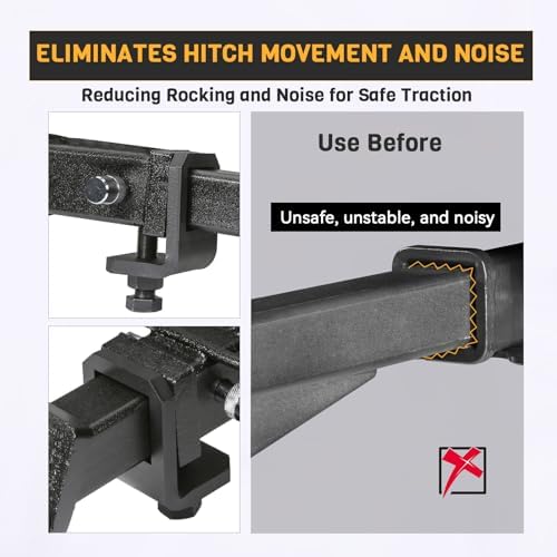 Anti Rattle Hitch Tightener 2.5 Inch, Trailer Hitch Anti Rattle Device - Image 3