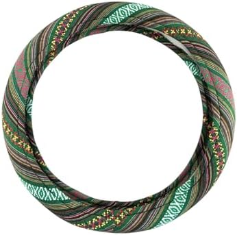 Universal 15inch Ethnic Style Baja Blanket Steering Wheel Cover by LSAUTO