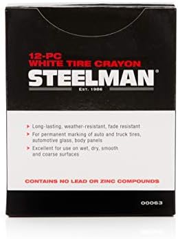Steelman White Tire Marking Crayons - Image 4