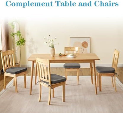 IASEAHK Chair Cushions for Dining Chairs Set of 6, Non Slip Kitchen Chair Pads - Image 6