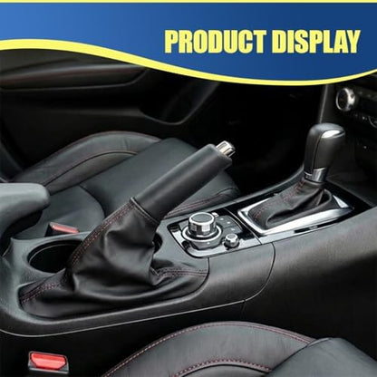 Car Handbrake Cover, Anti-Slip Silicone Automotive Handle Grip Protector - Image 6