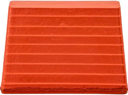 Buyers Products WC6810LP Heavy Duty Orange Rubber Wheel Chock - Image 2