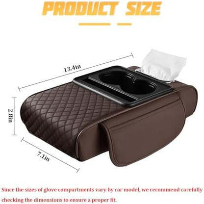 Zpana 4 in 1 Car Center Console Armrest Pillow, Memory Foam - Image 2
