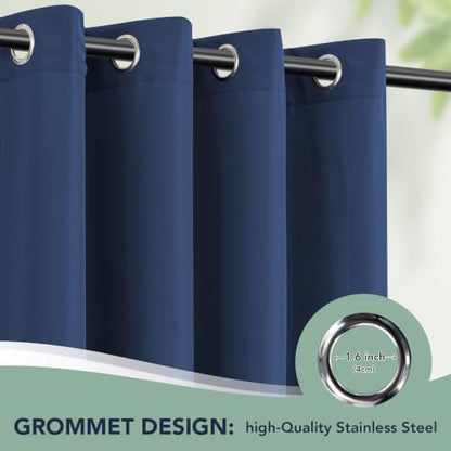 Patio Curtains Outdoor Waterproof, Privacy Drapes - Image 6