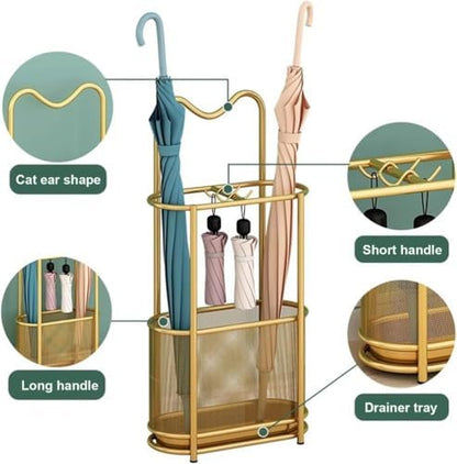Metal Umbrella Holder Stand, Metal Umbrella Stand - Image 3