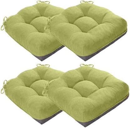 MAGIC ELEPHANT Chair Cushions for Dining Chairs, Memory Foam Kitchen Chair by Magicelephant