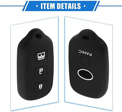 2 Pcs Key Fob Case Cover Compatible - Image 5
