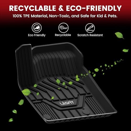 LASFIT Floor Mats for Nissan Rogue 2026 2025 2024 2023 2022 2021 - Image 5