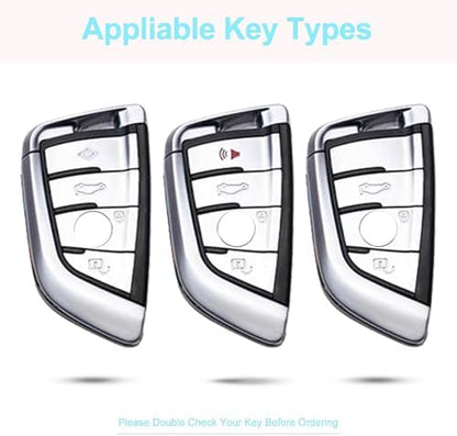 for BMW Key Fob Cover with Keychain - Image 3