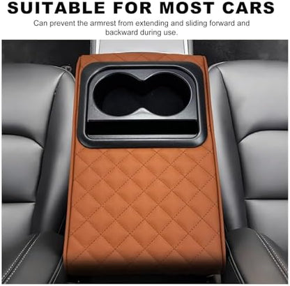 Car Center Console Armrest Pillow, Memory Foam Auto Armrest Box Cover - Image 6