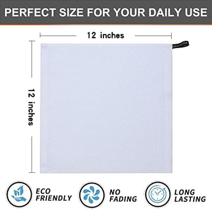 Kitinjoy 100% Cotton Waffle 6-Pack Kitchen Towels - Image 5