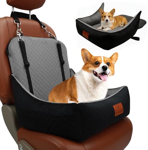 Small Dog Car Seat & Travel Bed:Keep Your Pup Safe, Comfortable and Secure on by VERGODPRODogCarSeatBed