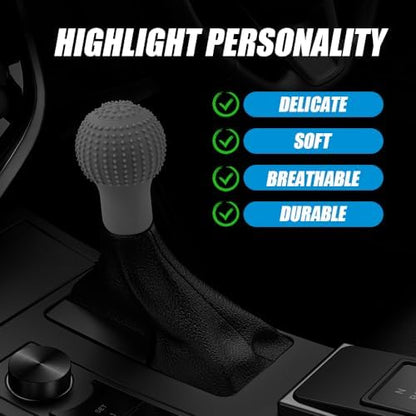 Car Gear Shift Knob Cover, Gear Shift Knob Cover Car Protect Accessories - Image 6