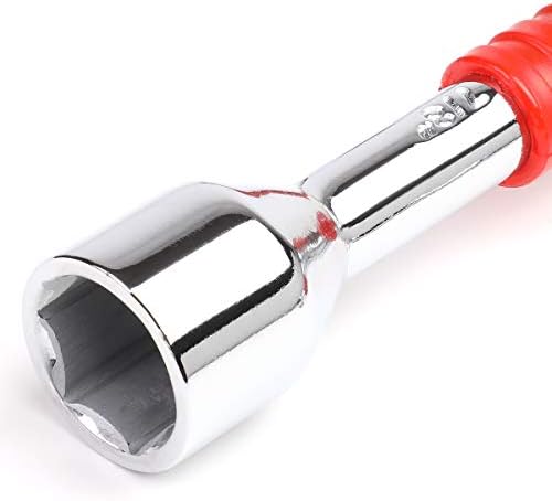 DNA Motoring TOOLS-00099 Durable 4-Way Lug Cross Rubberized Grip Wrench - Image 3