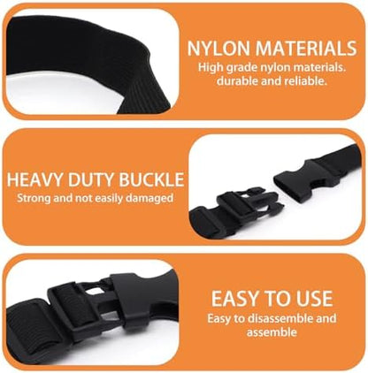 Luggage Straps for Suitcases, Fanny Pack Extender Strap Travel Straps to - Image 4