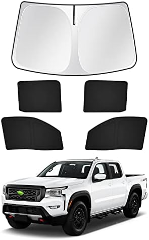 Canvcle Windshield Sun Shade for 2022-2025 2026 Nissan Frontier Accessories by Canvcle