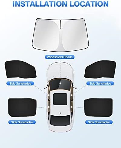 Canvcle Window Shades for Ford F150 4Door 2021-2025 2026 F-150 Accessories - Image 6