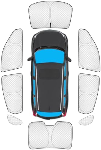 KMF 8pcs Thicken Full Sun Shades by KMF