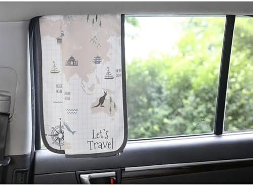 Magnetic Car Sun Shade Curtain for Side Window – Sun Blocker and UV Protector - Image 5