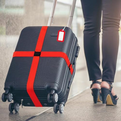 Gostwo 8 Pack Luggage Straps and Tags Set - Image 6