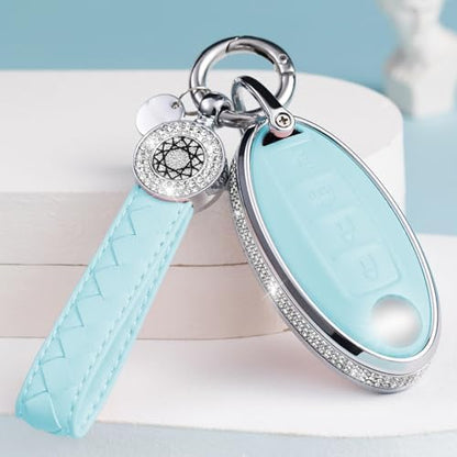for Nissan Key Fob Cover with Keychain - Image 2