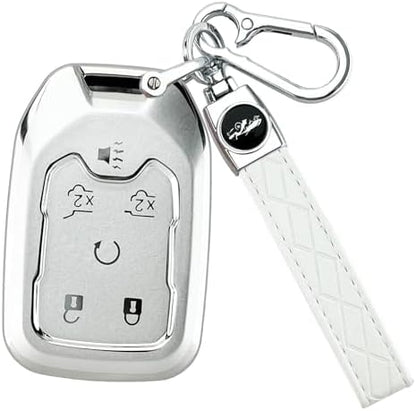 Joouheax Soft TPU 6-Button for Chevy Key Fob Cover by Joouheax