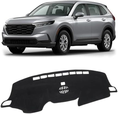 KUST Black Dash Cover for Honda CR-V CRV 2017-2022 Left Hand Driving Non-Slip by KUST
