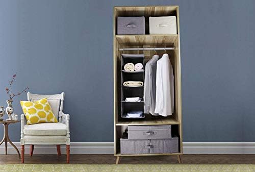 Folding Rigid Storage Baskets for Clothing, Closet Shelf Drawers - Image 5