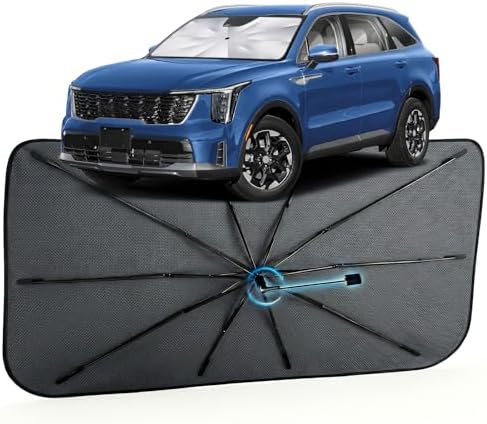 Car Windshield Sun Shade Umbrella by MakeLifeBetter