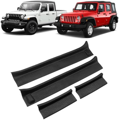 Door Sill Guards Kit Rubber Door Entry Protector by JONGCOVER