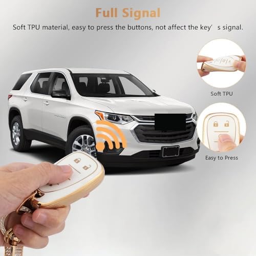 PIFOOG Key Fob Cover for Chevy Equinox Malibu Traverse Trax Blazer Camaro 5 - Image 5