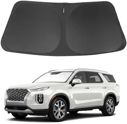 Windshield Sun Shade for 2020-2026 Hyundai Palisade Accessories by LHFLIVE