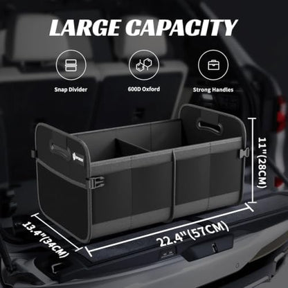 Sposuit Trunk Organizer for Car - 55L Collapsible Sturdy Car Storage - Image 2