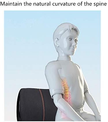 ZHONGLI Memory Foam Lumbar Support Pillow-Middle/Lower Back Support Cushion-Used - Image 5