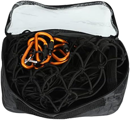 Truck Bed Cargo Net 2' x 3', Stretches to 4' x 6' - Image 6