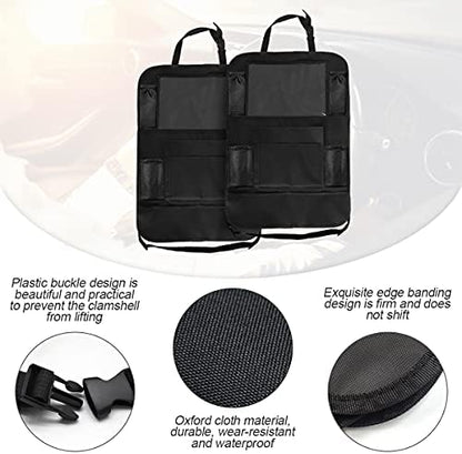 Osilly Car Seat Back Organizer, 2 Pack Backseat Storage Bag - Image 3