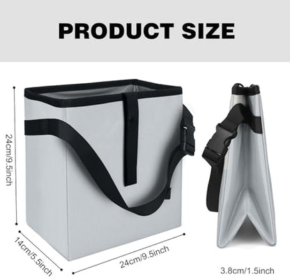 Homelove Car Trash Can, Leak-Proof Waterproof Trash Bin Collapsible Portable - Image 4