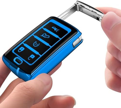 for Jeep Key Fob Cover with Keychain Soft Full Protection Key Shell Compatible - Image 6