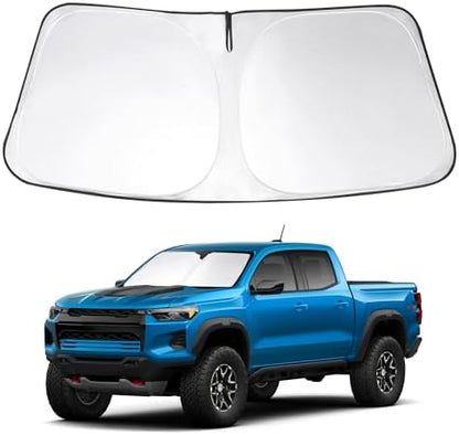 Windshield Sun Shade for 2019-2026 Chevrolet Silverado 1500 by LHFLIVE