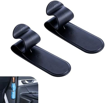 2 PCS Car Umbrella Holder Hooks, Self-Adhesive Trunk Organizer Clips by Unknown